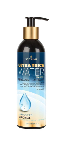 Sensuva Ultra–Thick Water-Based - Густая смазка на водной основе, 240 мл
