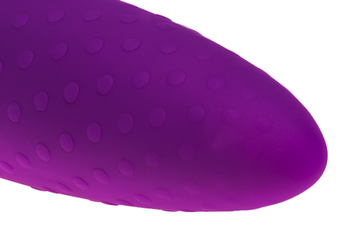 Adrien Lastic AD-2 - Вибратор двусторонний с пультом LRS 53х4см (фиолетовый)