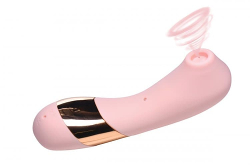 Shegasm Tickle Tickling Clit Stimulator with Suction - стимулятор клитора, 17,1х4,4 см