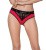 Passion PS001 Panties - Трусики с широкой резинкой и кружевом (красные, размер L) Passion PS001 Panties - Трусики с широкой резинкой и кружевом (красные, размер L)