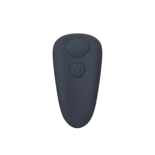Lux Active Throb Anal Pulsating Massager - анальна пробка-пульсатор з пультом дистанційного керування, 11.5х3 см - купити в Києві, Україні