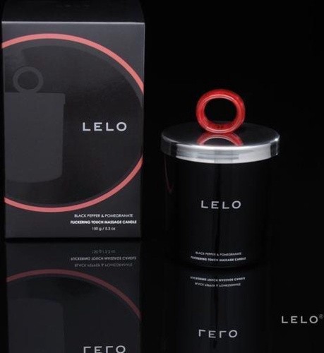 LELO Massage Candle Black Pepper & Pomegranate - масажна свічка, 150 гр - купити в Києві, Україні