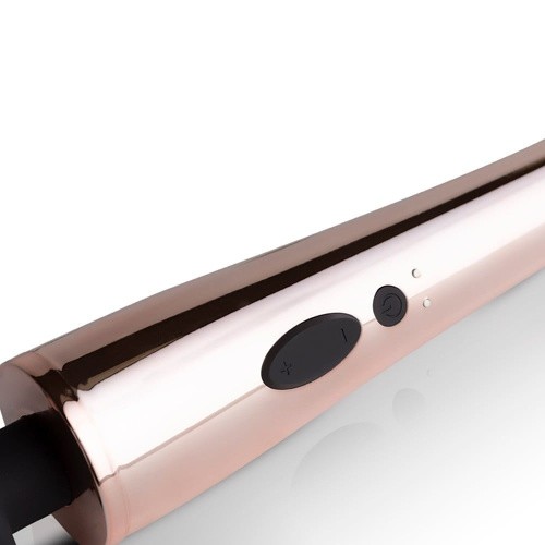 Rosy Gold - Nouveau Wand Massager - Вибромассажер (черный с розовым)