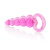 California Exotic Novelties Basic Essentials - анальна ялинка, 18.5x4 см (рожевий) - купити в Києві, Україні California Exotic Novelties Basic Essentials - анальна ялинка, 18.5x4 см (рожевий) - купити в Києві, Україні