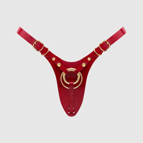 Трусики для страпона Strap-On-Me Leatherette Harness Fabulous, One Size - купити в Україні | Секс шоп SEX-SHOP.ua
