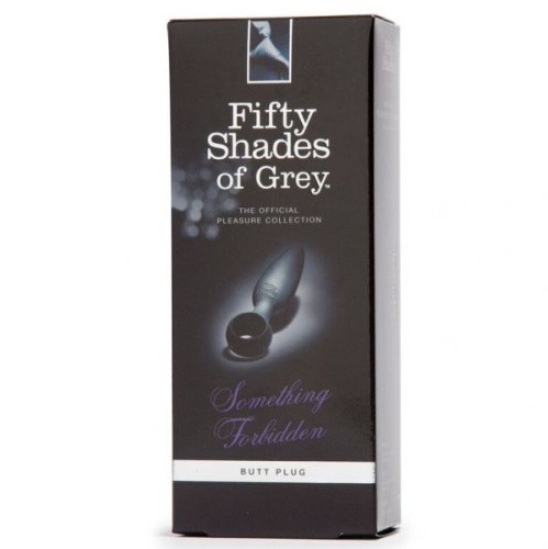 Fifty Shades of Grey анальная пробка для начинающих 10.8х2.6 см (черный)