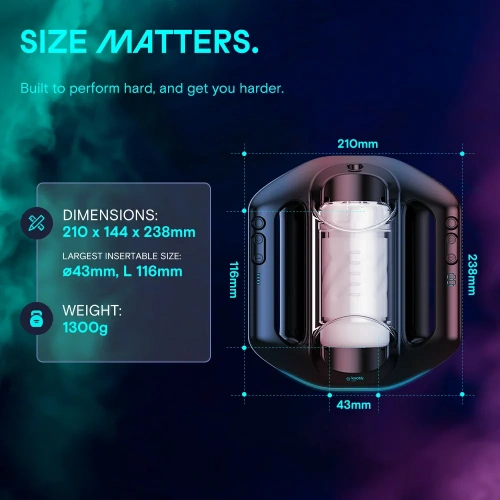 Смарт-мастурбатор Kaotik Labs The Jetpack - купити в Україні | Секс шоп SEX-SHOP.ua