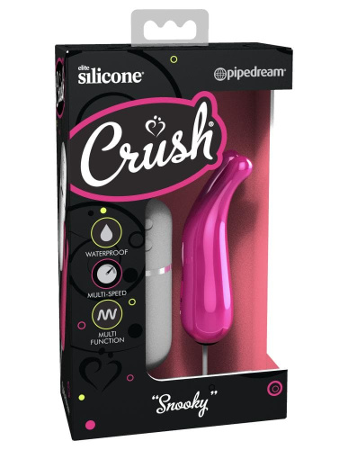 Pipdream Crush Snooky ish - вибростимулятор, 10,8х2,8 см