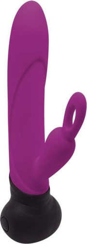 Adrien Lastic Mini Bonnie - Вибратор кролик, 19.7х3.6 см (фиолетовый)