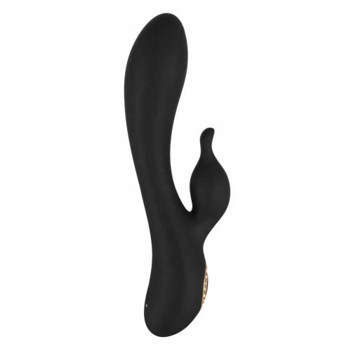 Cleapatra Rabbit Vibrator - Изысканный вибратор, 19.7х3.7 см (чёрный)