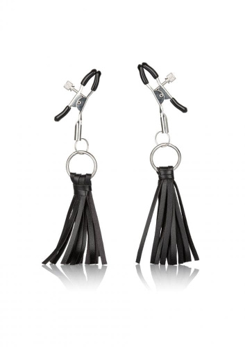 CalExotics Playful Tassels Nipple Clamps зажимы для сосков с кисточками (золотистый)