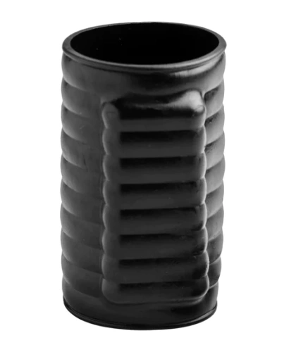 Trinity Vibes Vibrating Jack Off Sleeve - вибронасадка на член, 7х3.8 см (чёрный)