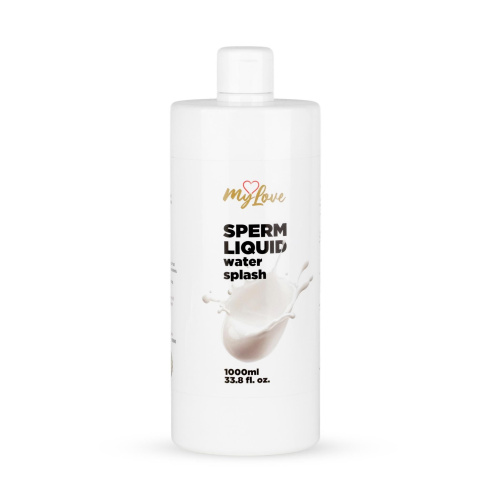 Лубрикант имитатор спермы MyLove Sperm Liquid Water Splash, 1000 мл