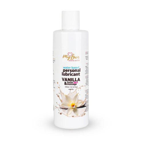 2в1 лубрикант и массажный гель - MyLove Aroma Series Intim&Massage Vanilla, 300 мл