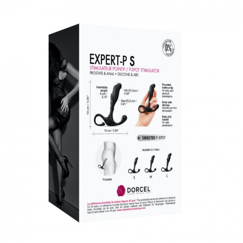 Dorcel Expert P - S массажер простаты, 8х2.3 см