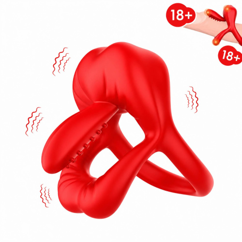 Эрекционное виброкольцо B - Series Joy Big Mouth