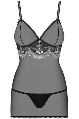 Комплект Obsessive 840-CHE-1 chemise (L/XL)