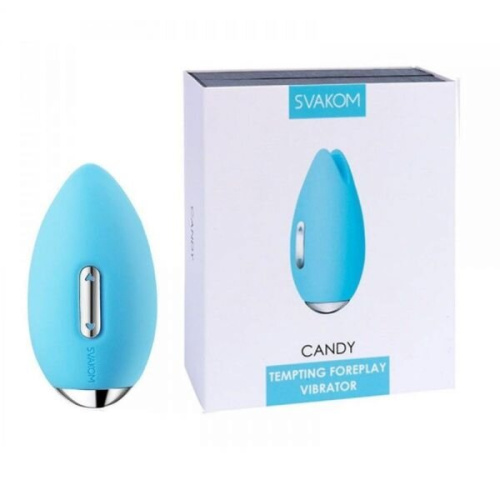 Svakom Candy Blue вибромассажер, 9.6х5.2 см