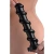 MC Mighty Screw 9.5 inch Dildo - ребристый фаллоимитатор с винтовой конструкцией, 24.13х5.7 см (чёрный)