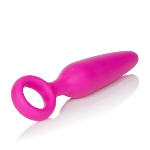 CalExotics Booty Call Booty Glider - Анальная вибро-пробка, 9,5Х2,5 см (розовый)