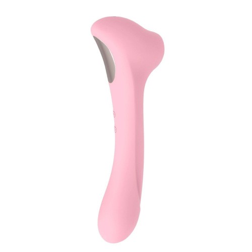 Femintimate Daisy Massager - Вакуумный клиторальный стимулятор, 20.2 см (розовый)