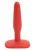 Doc Johnson Butt Plug Non-Skid Slim Small - Анальная пробка, 7х1,7 см (красный) Doc Johnson Butt Plug Non-Skid Slim Small - Анальная пробка, 7х1,7 см (красный)