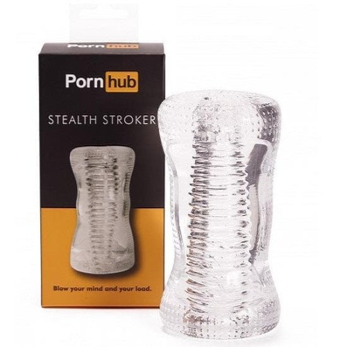 PornHub Stealth Stroker - ребристый мастурбатор, 11 см