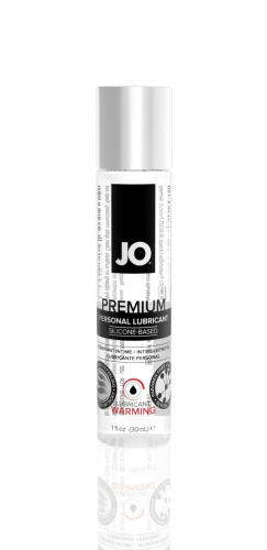 System JO Premium Warming - разогревающий лубрикант на силиконовой основе, 30 мл.