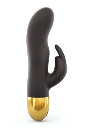 Dorcel Rabbit Expert G - вибратор-кролик с двумя моторами и 10 режимами работы, 11х3.8 см (чёрный)