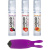Adrien Lastic Amoreane Med - набор из 3-х вкусов стимулирующего лубриканта и вибропули (фиолетовый) Adrien Lastic Amoreane Med - набор из 3-х вкусов стимулирующего лубриканта и вибропули (фиолетовый)