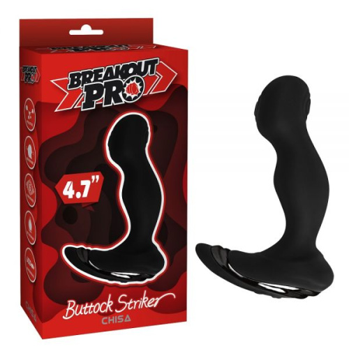 Chisa - Breakout Pro Buttock Striker - Массажер простаты, 15.2х3.7 см