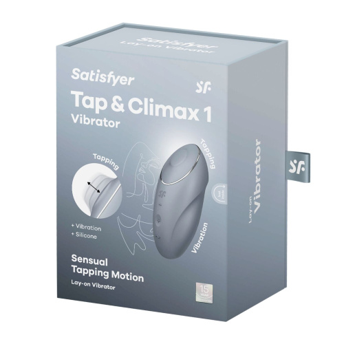 Вибратор для клитора Satisfyer Tap & Climax 1