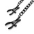 Bedroom Fantasies Nipple Clamps with Chain - Затискачі для сосків з ланцюжком, (чорний) - купити в Києві, Україні Bedroom Fantasies Nipple Clamps with Chain - Затискачі для сосків з ланцюжком, (чорний) - купити в Києві, Україні