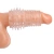 Size Matters Textured Clear Girth Enhancer - Насадка на пенис, 10 см (прозрачный) Size Matters Textured Clear Girth Enhancer - Насадка на пенис, 10 см (прозрачный)