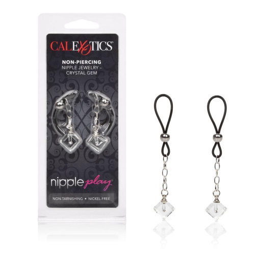 California Exotic Novelties Nipple Jewelry Crystal Gem украшение для груди