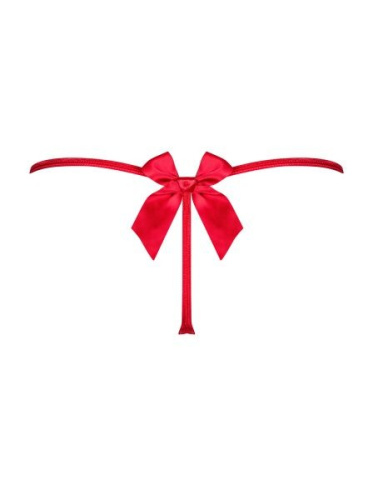 Obsessive Giftella - миниатюрные стринги, S/M (красный)
