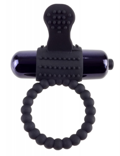 Pipedream Fantasy C Ring Vibro Super Ring - виброкольцо, 6х3.2 см (черный)