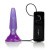 CalExotics Tush Teasers - Анальная пробка с вибрацией, 9х3 см (фиолетовый) CalExotics Tush Teasers - Анальная пробка с вибрацией, 9х3 см (фиолетовый)