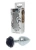 Boss Jewellery Silver Plug Rose Black - Анальная пробка, 9х3.4 см (чёрный) Boss Jewellery Silver Plug Rose Black - Анальная пробка, 9х3.4 см (чёрный)