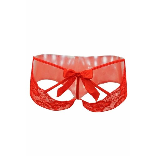 Anais Fanny - шортики из кружева, XL (красный)