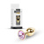 B-Series Jewellery Gold Plug Rose - Анальная пробка с кристаллом, 7х2.7 см (розовый) B-Series Jewellery Gold Plug Rose - Анальная пробка с кристаллом, 7х2.7 см (розовый)
