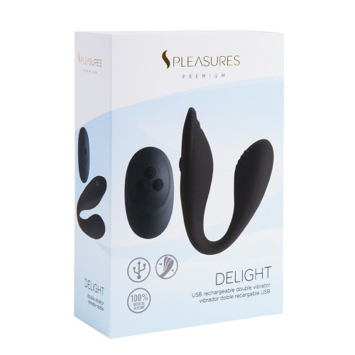 Вибратор для клитора и точки G S Pleasures Premium Delight