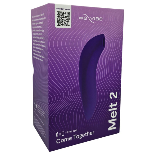 Вакуумный стимулятор клитора со смарт управлением We-Vibe Melt 2