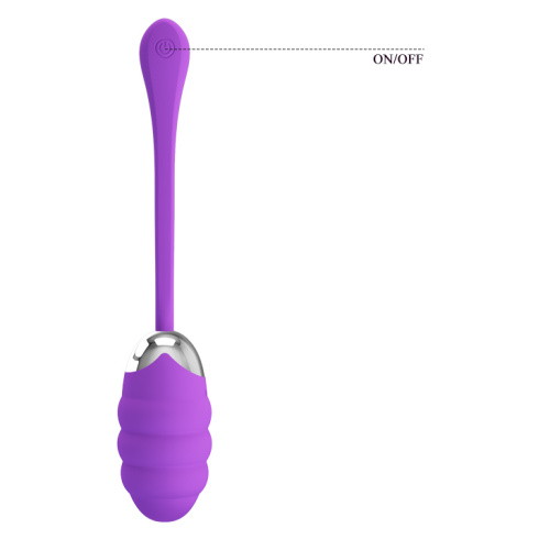 Pretty Love Franklin Vibrating Egg Purple - Виброяйцо, 19,1 см (фиолетовый)