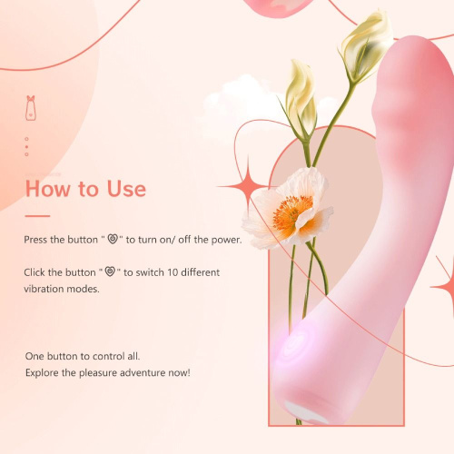 Вибратор для точки G BeYourLover Cloud IPO