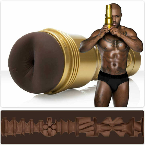 Fleshlight Fleshjack Milan Christopher King - мастурбатор-анус, 25х7 см (коричневый)