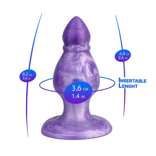 Анальна пробка SilexD Fantasy - Queen, M - купити в Україні | Секс шоп SEX-SHOP.ua