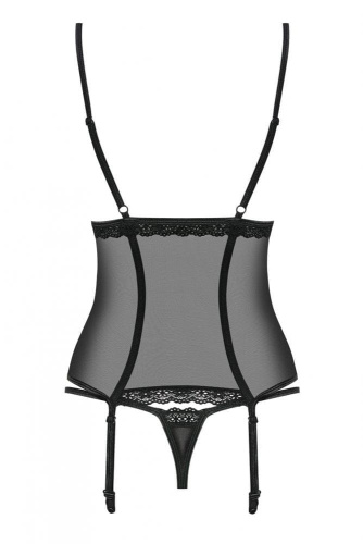 Комплект Obsessive 868-COR-1 corset  (S/M)