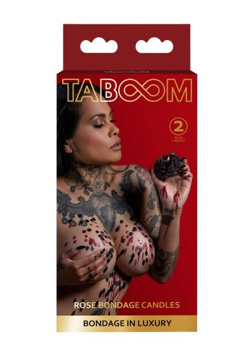Taboom Rose Japanese Candle 2pcs -Набiр свiчок, 2 шт - купити в Києві, Україні