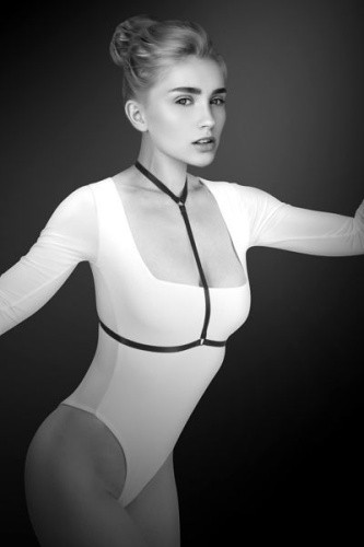 Bijoux Pour Toi Pamela - Портупея на грудь из эластичного полиэстера